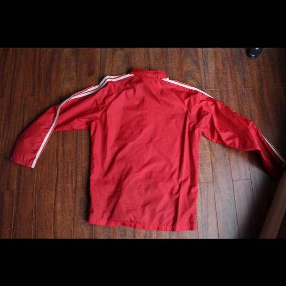 Vintage Adidas 1970s nylon zip up track jacket - Picture 4 of 4
